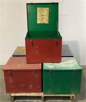 (5) Greenlee Tool Chests