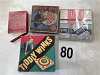 Lot of four vintage games