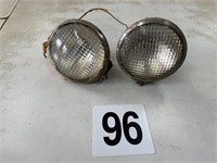 Pair of fire truck lights, untested