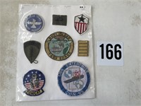 Collection of 8 military patches