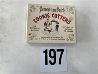 Vintage 6 piece Pennsylvania Dutch cookie cutters