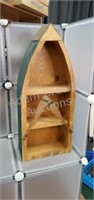 Wooden Boat display Shelf, 4.75 in deep X 10
