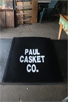 Paul Casket Company Sign