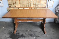 Vintage Farmhouse Trestle Table