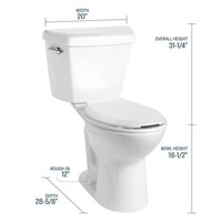 Mansfield Denali Complete toilet package