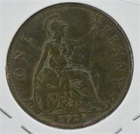 1927 Great Britain King George Penny