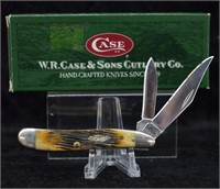 Case XX Stag Peanut 2-Blade Pocket Knife