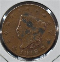 1818 U.S. Large Cent