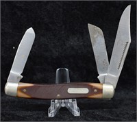 Vintage Old Timer 3-Blade Pocket Knife
