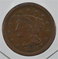 1854 U.S. Large Cent