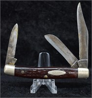 Vintage Case XX 3-Blade Stockman Pocket Knife