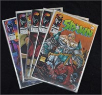5 pcs. Spawn Comic Books