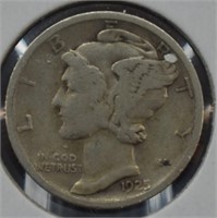 1925-S U.S. Silver Mercury Dime