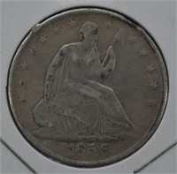 1856-O U.S. Silver Seated Liberty Half Dollar