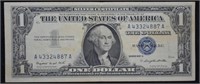 1957 A US $1 Silver Certificate