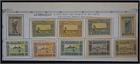 Azerbailjan Near Mint Stamp Set; Postal History, P