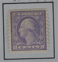 1908 U.S. Washington Stamp; Near Mint Postal Histo