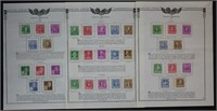 U.S.Famous Americans Stamps Near Mint Postal Histo