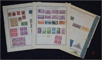 U.S. Airmail Stamps Pages Postal History; Philatel