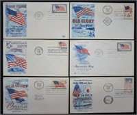U.S. Stamps Flag Covers/ Envelopes; Mint Cond.