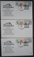 U.S. Stamps Hannover Courthouse Envelopes; Mint Co
