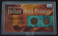 1897 & 1907 U.S. Indian Head Cent Set