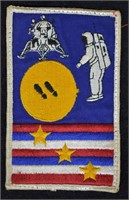 First Man on the Moon Commemorative NASA Patch