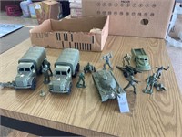Plastic army toys