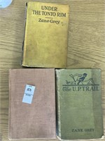 3 Zane Gray books