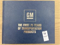 GM 75 years of product employee book