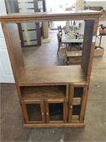 Cabinet that could possibly hold a microwave or TV