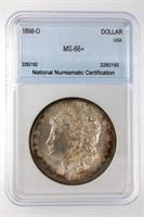 1898-O Morgan NNC MS-66+ $550 GUIDE