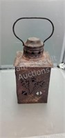 Vintage decorative metal tea light Lantern 3.5 x