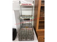 World Famous Beverage Metal Rack, Wire Case of