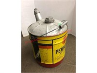 pennzoil motor oil can