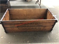 The J.M. Bour Co's Coffee wooden box
