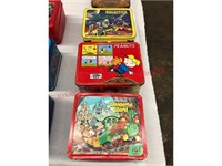 3 Vintage Lunch Boxes