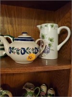 TEAPOT AND PITCHER - GODINGER & CO.