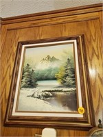 NICE FRAMED PAINTING