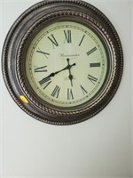 ROUND WESTMINISTER WALL CLOCK