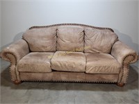 Flexsteel Top Grain Leather Couch