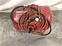 Craftsman small air compressor & new 5gal gas can