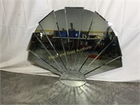 Fanned Mirror 3ft tall  4ft wide