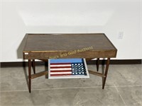 Custom American flag coffee table