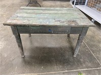 Green Primitive Table