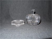 2PCS - WATERFORD GLASS PAPER WEIGHTS -