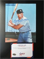 MICKEY MANTLE SIGNED AUTOGRAPHED PHOTO