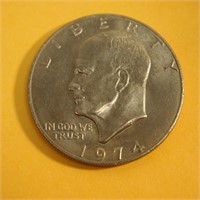 1974 Eisonhower Dollar