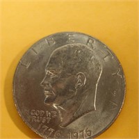 BiCentennial Eisenhower Dollar