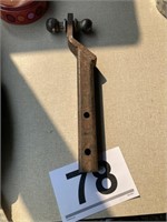 Tow hitch w/2" & 1 7/8" ball